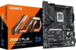 Материнская плата Gigabyte Z890 D PLUS, LGA 1851, Intel Z890, 4xDDR5, 4xSATA, 4xM.2, 1xPCIe 5.0 x16, 2xPCIe 4.0 x16, 1xDP, 1x2.5Gb LAN, 1xUSB-C 10Gbps, 1xUSB-A 10Gbps, 4xUSB-A 5Gbps, 4xUSB-A 2.0, 3x3.5 мм, 7.1, чёрный, ATX 1