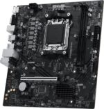 Материнская плата MSI PRO A620M-B EVO, AM5, AMD A620A, 2xDDR5, 2xSATA, 1xM.2, 1xPCIe 4.0 x16, 1xPCIe x1, 1xVGA, 1xHDMI, 1x2.5Gb LAN, 4xUSB-A 5Gbps, 2xUSB-A 2.0, 2xPS/2, 3x3.5 мм, 7.1, чёрный, mATX 3