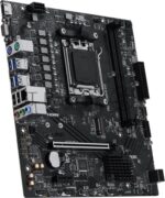 Материнская плата MSI PRO A620M-B EVO, AM5, AMD A620A, 2xDDR5, 2xSATA, 1xM.2, 1xPCIe 4.0 x16, 1xPCIe x1, 1xVGA, 1xHDMI, 1x2.5Gb LAN, 4xUSB-A 5Gbps, 2xUSB-A 2.0, 2xPS/2, 3x3.5 мм, 7.1, чёрный, mATX 4