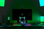 Гарнитура Razer Kraken Kitty V3 Pro чёрный, беспроводная + проводная, радиоканал, до 70 ч, подсветка 1