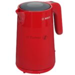Электрочайник Bosch TWK2M164 красный, 1.7 л, 2400 Вт, скрытый нагревательный элемент 5