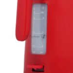Электрочайник Bosch TWK2M164 красный, 1.7 л, 2400 Вт, скрытый нагревательный элемент 8