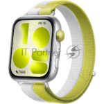 Смарт-часы HUAWEI Watch FIT 5 NKI-B19, 1.82", AMOLED, Bluetooth, NFC, IP6X, серебристый/зеленый-серый