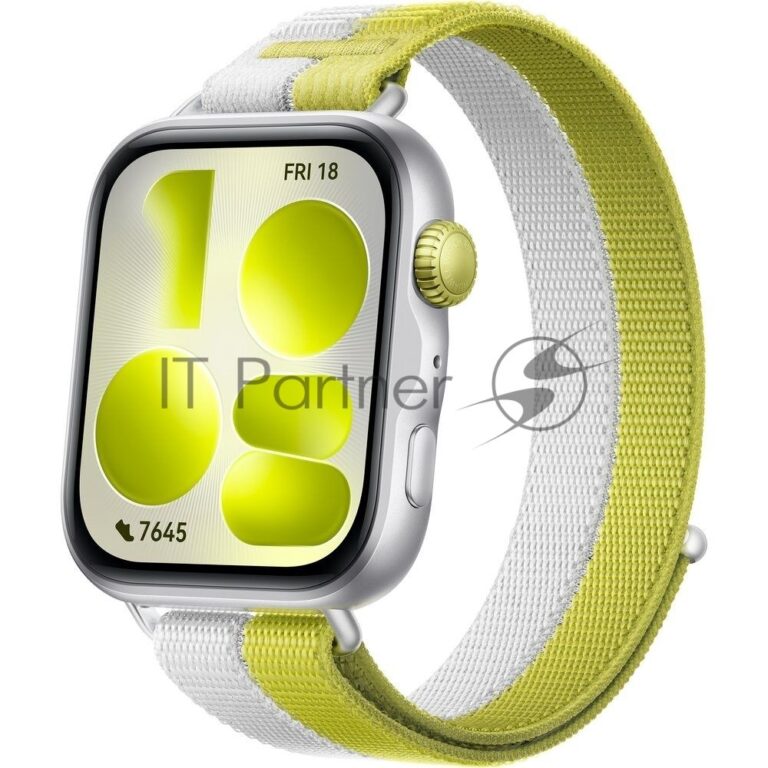 Смарт-часы HUAWEI Watch FIT 5 NKI-B19, 1.82", AMOLED, Bluetooth, NFC, IP6X, серебристый/зеленый-серый 1