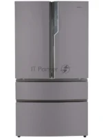 Холодильник Haier HB25FSSAAARU нержавеющая сталь трехкамерный 426/229л морозилка снизу, No Frost, Side by Side 3