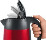 Электрочайник Bosch TWK3P424 красный, 1.7 л, 2400 Вт, скрытый нагревательный элемент 2