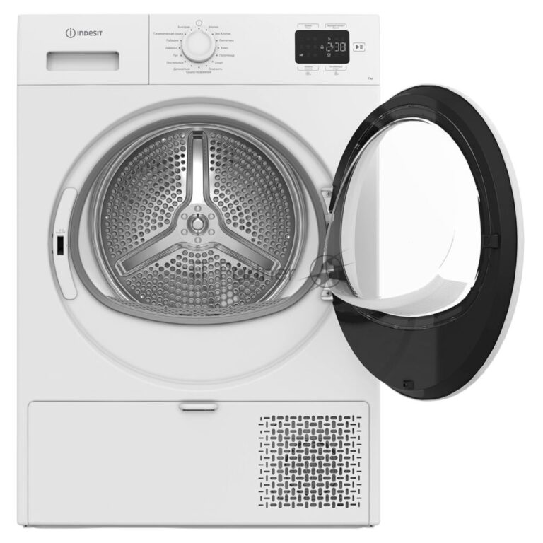 Сушильная машина Indesit IAS 3725 K белый, 7 кг, сушка - конденсационная, программ - 15, 59.8 x 84.6 x 47 см 1