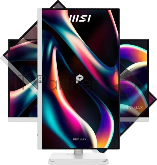 Монитор MSI 27" Pro MAX 271PHW E14 белый IPS LED 1ms 16:9 HDMI M/M матовая HAS Piv 1500:1 300cd 178гр/178гр 1920x1080 144Hz DP FHD USB 5.85кг
