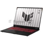 Ноутбук ASUS TUF Gaming A16 FA608PM-RV041/16"/IPS/AMD Ryzen 9 8940HX/16Gb/1Tb SSD/NVIDIA GeForce RTX 5060 8Gb/NoOS/серый/2.2kg 2