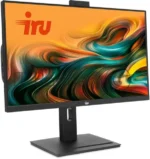 Моноблок IRU 23IM 23.8" Full HD i5 12450H (2) 16Gb SSD512Gb UHDG Windows 11 Pro GbitEth WiFi BT 90W Cam черный 1920x1080 8