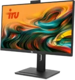 Моноблок IRU 23IM 23.8" Full HD i5 12450H (2) 16Gb SSD512Gb UHDG Windows 11 Pro GbitEth WiFi BT 90W Cam черный 1920x1080 16