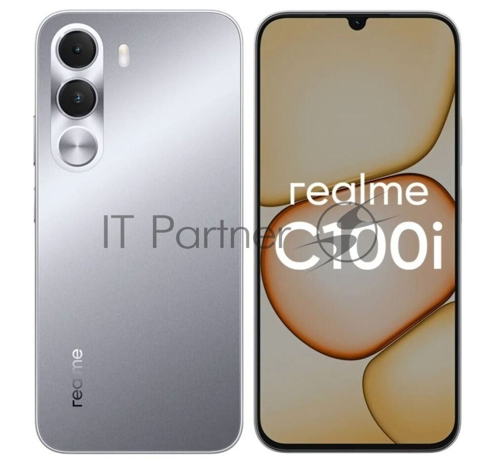 Смартфон Realme C100i 4/64Gb серебристый 1 Смартфон Realme C100i 4/64Gb серебристый 1