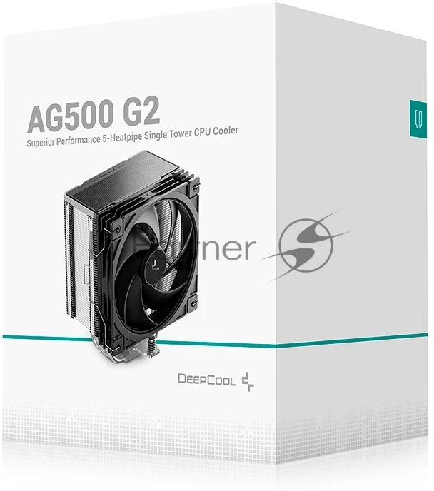 Кулер для процессора DeepCool AG500 G2, 120 мм, алюминий/медь, 500-2200 об/мин, 30.93 дБ, 4 pin PWM, 250 Вт, высота 156 мм 1