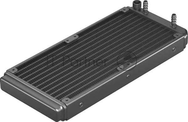 Система жидкостного охлаждения PCCOOLER DA240 Max, 240 мм, 2x120 мм, ARGB, 200 Вт
