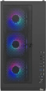 Компьютер IRU Tactio 520B6GP TWR Ryzen 5 7600 (3.7) 32Gb SSD 1Tb RTX 5060TI 8Gb FreeDOS GbitEth 750W черный (RUS) (2130961) 7