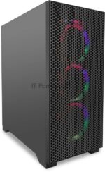 Компьютер IRU Tactio 520B6GP TWR Ryzen 5 7600 (3.7) 32Gb SSD 1Tb RTX 5060TI 8Gb FreeDOS GbitEth 750W черный (RUS) (2130961) 10