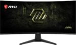 Монитор MSI 34" MAG 346CQDF E20 1500R, 21:9, VA, 0,5ms, 300cd, UWQHD 200Hz/FHD 400Hz, HDMI, D 6