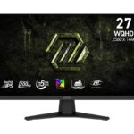 Монитор MSI 27" MAG 274QF E20, 16:9, IPS, QHD, 0,5ms, 300cd, 200Hz, HDMI, DP