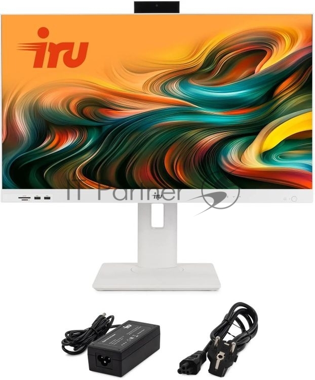 Моноблок IRU Strato 27IW 27" QHD i5 1235U (1.3) 16Gb SSD512Gb UHDG CR без ОС WiFi BT 65W Cam белый 2560x1440 (RUS) 1