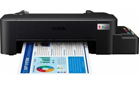 Принтер струйный Epson L121 (C11CD76414), A4, цветной, печ. до 9 стр/мин. (ч/б) до 4.8 стр/мин. (цвет), 720 x 720 dpi, USB 1 Принтер струйный Epson L121 (C11CD76414), A4, цветной, печ. до 9 стр/мин. (ч/б) до 4.8 стр/мин. (цвет), 720 x 720 dpi, USB 1