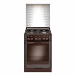 Плита газовая Gefest ПГ 6300-02 0347 коричневый, конфорок 4 шт, духовка 52 л, 60 см x 85 см x 60 см