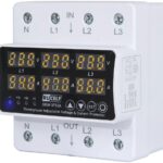 Реле напряжения Rucelf SRW-3F63A трехфазный белый 1