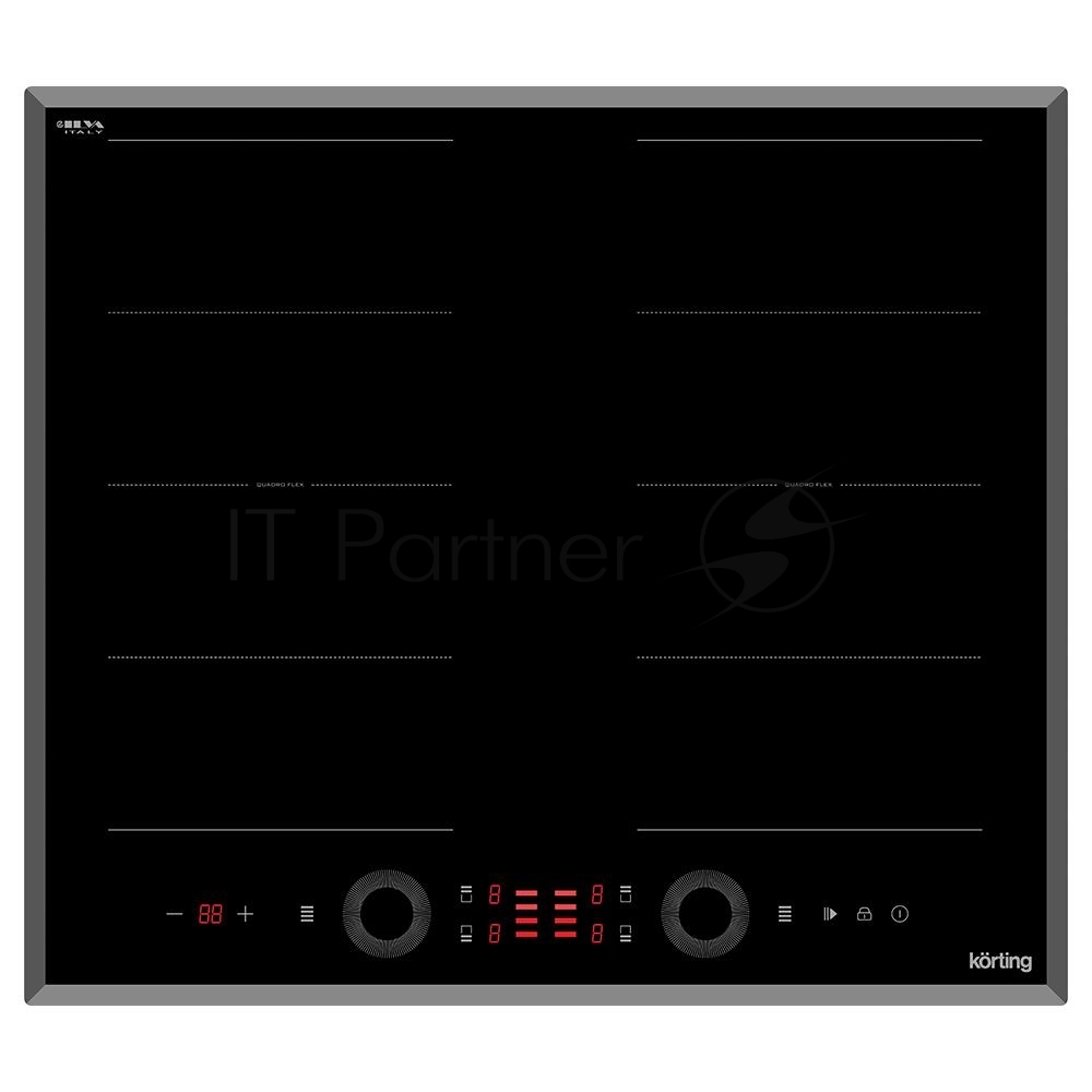 Индукционная варочная панель Korting HIB 68700 B Quadro 1