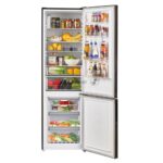 Холодильник Maunfeld MFF200NFSB10 Inverter черный двухкамерный 257/94л морозилка снизу, No Frost 15