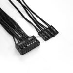 Компьютерный корпус Miditower ExeGate AA-440-UNS350 (ATX, БП UNS350 с вент. 12см, 2хUSB, аудио, черный) 6