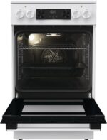 Плита электрическая Gorenje GEC5C61WG белый, конфорок 4 электрических, духовка 70 л, 50 см x 85 см x 59.4 см (без крышки) 28
