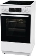 Плита электрическая Gorenje GEC5C61WG белый, конфорок 4 электрических, духовка 70 л, 50 см x 85 см x 59.4 см (без крышки) 30