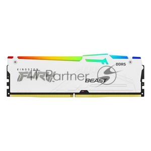 Оперативная память DDR5 16Gb 5600MHz Kingston KF556C36BWEA-16 Fury Beast Expo RGb RTL Gaming PC5-44800 CL36 DIMM 288-pin 1.25В kit single rank с радиатором Ret