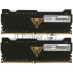 Оперативная память Patriot Viper Steel, DDR4, 64GB (2x32GB), 3200MHz, CL18, DIMM, с радиатором, RGB, черный 4