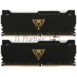 Оперативная память Patriot Viper Steel, DDR4, 64GB (2x32GB), 3200MHz, CL18, DIMM, с радиатором, RGB, черный 6