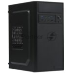 Компьютерный корпус Minitower ExeGate BAA-109U2-UNS400 (mATX, БП UNS400 с вент. 12см, 2*USB+2*USB 3.0, аудио, черный) 5