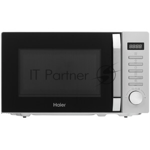Микроволновая печь Haier HMB-DM208SA серебристый/черный, 20 л, 800 Вт, переключатели - кнопки, поворотный механизм 1