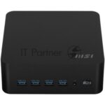 Мини ПК MSI Cubi Z AI 8M-027BRU Ryzen 7 8845HS (3.8) 780M CR без ОС WiFi BT 120W (936-B03231-029) 8