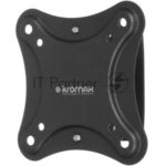 Кронштейн для телевизора Kromax CORBEL-1 черный 10"-32" макс.25кг настенный поворот и наклон 3