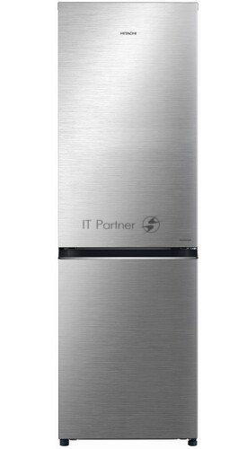 Холодильник Hitachi R-B410PUC6 BSL серебристый бриллиант двухкамерный 215/105л морозилка сверху, No Frost