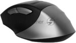 Мышь беспроводная A4Tech Fstyler FB35CS серый/черный, 2000 dpi, радиоканал, Bluetooth, USB, кнопки - 5 5