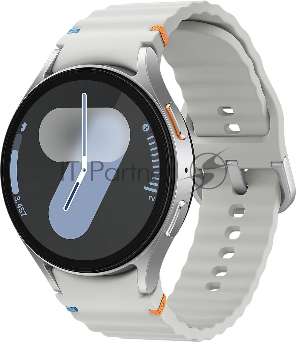 Умные часы Samsung Galaxy Watch 7 LTE 44мм 1.47" AMOLED корп.серебристый, рем.серебристый