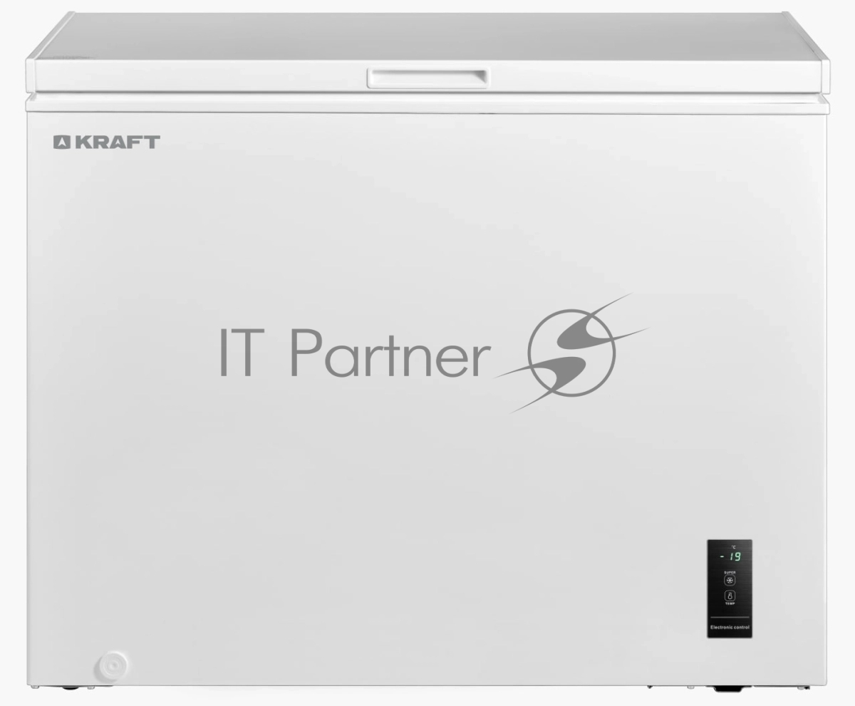 Морозильный ларь Kraft BD(W)-360BL белый, 345л 1