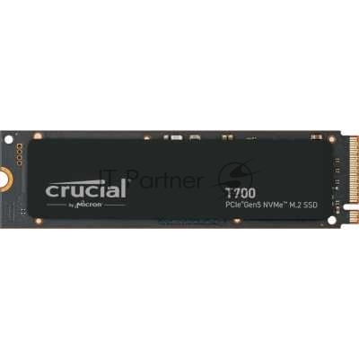 Накопитель SSD Crucial T700 4Tb CT4000T700SSD3, M.2, PCI-E 5.0 x4, TLC 3D NAND [R/W - 11800/12400Mb/s]