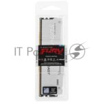Оперативная память Kingston Fury Beast, DDR5, 16Gb (1x16Gb), 5600MHz, CL40, DIMM, радиатор, RGB, белый 1