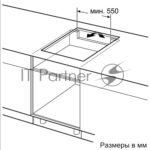 Индукционная варочная панель Bosch PUG61KAA5E черный 3