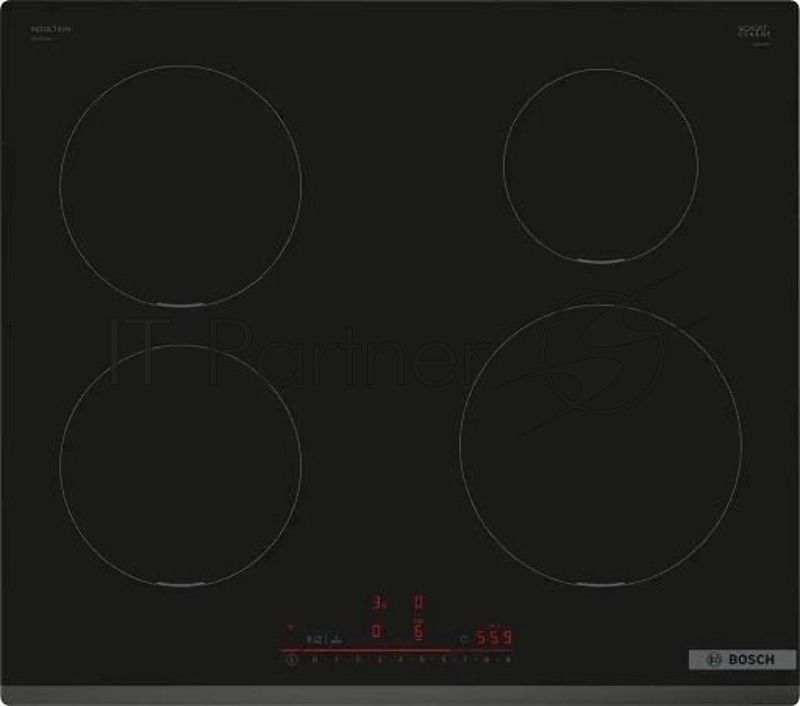 Индукционная варочная панель Bosch PIE631HB1E черный 1