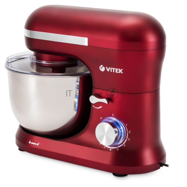 Миксер планетарный Vitek VT-PM0111 1500 Вт, вишневый 1