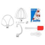 Миксер планетарный Vitek VT-PM0111 1500 Вт, вишневый 4