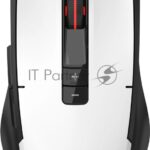 Мышь проводная A4Tech Bloody ES8 белый, 6000 dpi, USB, кнопки - 7