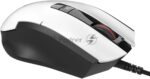 Мышь проводная A4Tech Bloody ES8 белый, 6000 dpi, USB, кнопки - 7 2